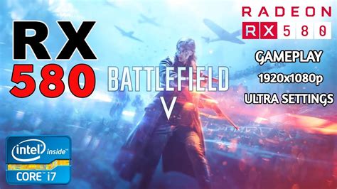 Battlefield V GamePlay RX 580 8GB I7 4790 1080p ULTRA Settings