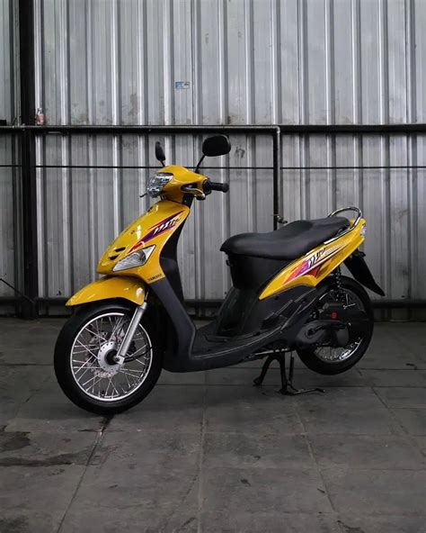 Yamaha Mio Sporty Kuning Non Step Original OEM Istimewa Motor Bekas