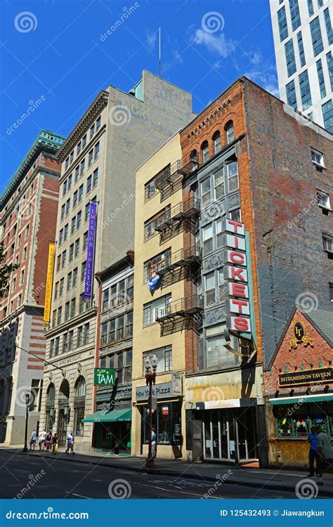 Boston Historic Buildings, Massachusetts, USA Editorial Stock Photo ...