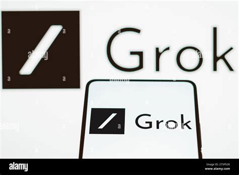 Grok logo hi-res stock photography and images - Alamy