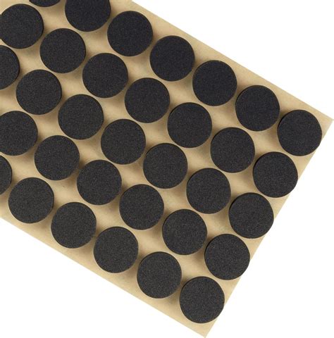 Furniture Eva Foam Pads 34 19mm Diameter Round 3m Self Adhesive