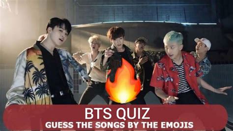 Guess The BTS SONGS By Emoji BTS Quiz Brain Squeeze Bts Rm Jin Suga