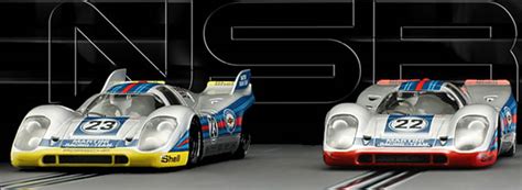 NSR Les Deux Porsche 917 K Martini Racing 1000km De Spa 1971 Slot