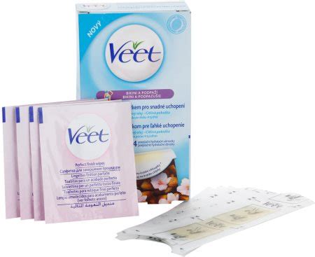 Veet Easy Gel Strisce Depilatorie Con Cera Zona Bikini E Ascelle