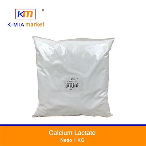 Jual Calcium Lactate Kalsium Laktat Food Grade 1kg Shopee Indonesia