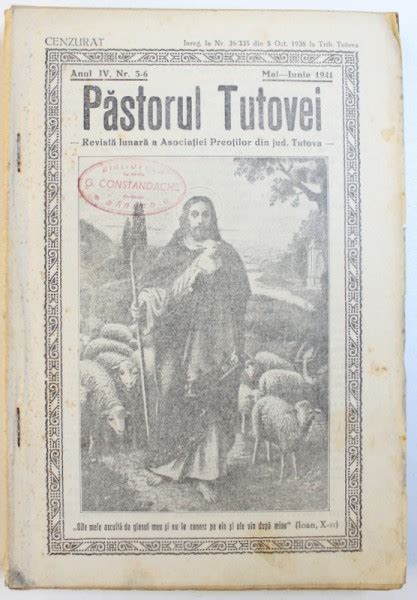 PASTORUL TUTOVEI REVISTA LUNARA A ASOCIATIEI PREOTILOR DIN JUD