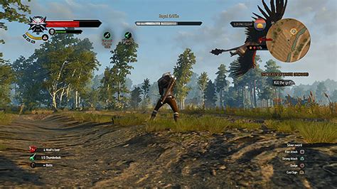 The Witcher 3 Wild Hunt How To Defeat A Boss Griffin In First Fight