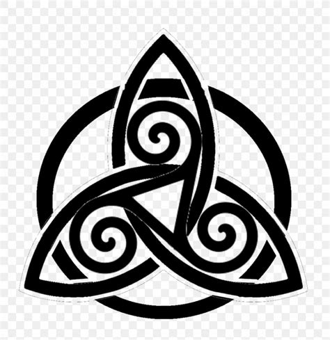 Triple Goddess Symbol Triquetra Wicca Celtic Knot, PNG, 880x909px ...