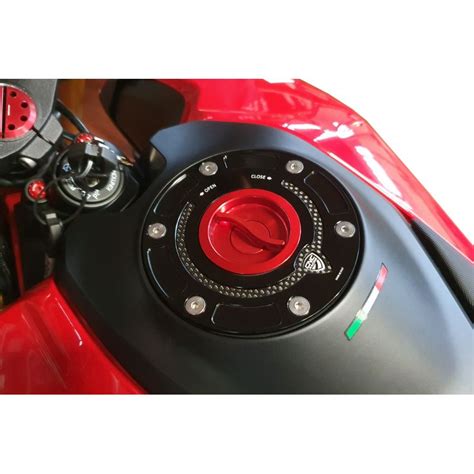 Tappo Serbatoio Carburante Chiusura Fast Open Rosso TSU02R Tappi