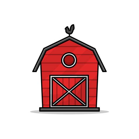 Vintage Barn Clip Art