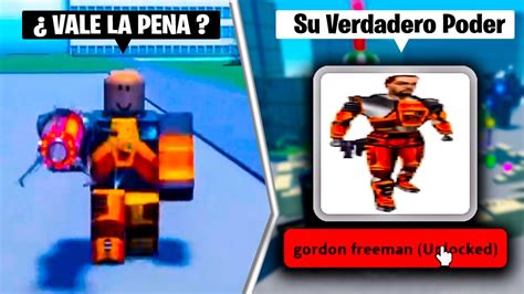 GORDON FREEMAN ShowCase REALMENTE VALE LA PENA EL ESFUERZO L Roblox