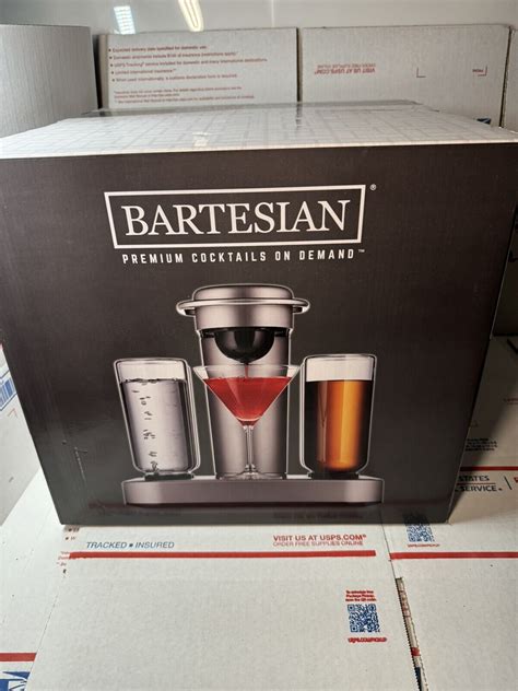 Bartesian 55300 Premium Cocktail Machine Gray New 40094553006 Ebay