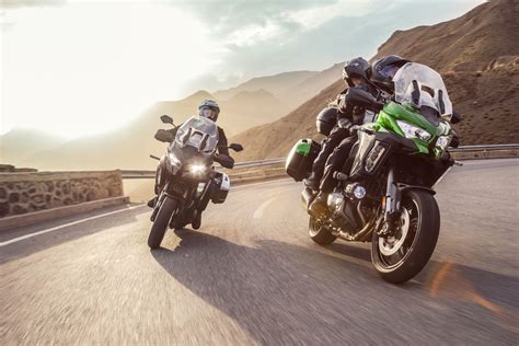 Motorrad Vergleich Yamaha Tracer 9 2021 Vs Kawasaki Versys 1000 SE 2019