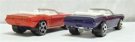 Hot Wheels 1969 Camaro Coupe And Convertible