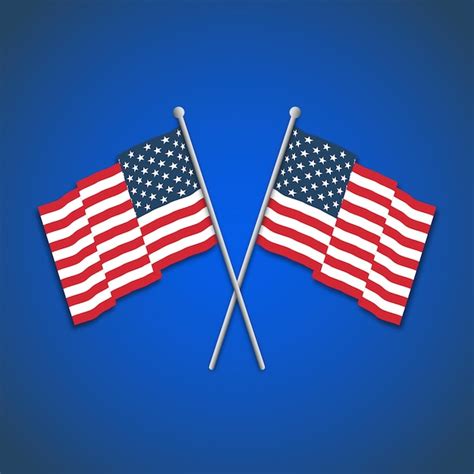 Premium Vector 4th Of July United States Of American Flag Vector