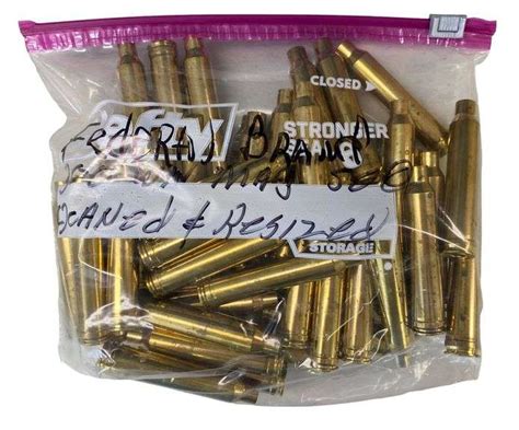 Federal 300 Win Mag Cleaned And Resized Empty Brass Beckort Auctions Llc