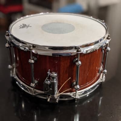 Brady Snare 14x5 5 Jarrah Ply Blue Fiddleback High Gloss Reverb