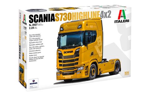 ITALERI - SCANIA S730 HIGHLINE 4X2 1:24 scale - Coming Soon