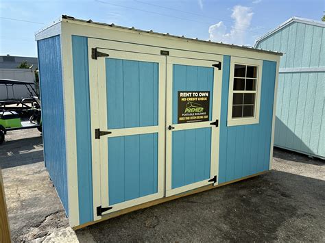 8X12 GARDEN SHED | Premier Buildings & Trailers of Florida