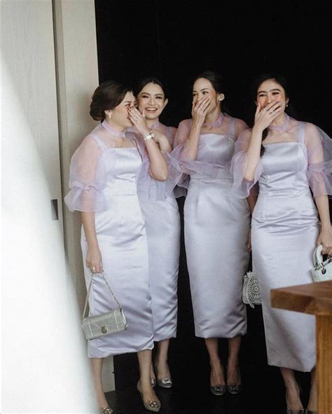 8 Beautiful Photos Of Febby Rastanty As Bridesmaid And Matchmaker Behind Jessica Milas Wedding