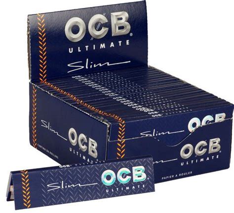 OCB Papier Ultimate Slim 50 Packs à 32 Blättchen Tabak24 shop