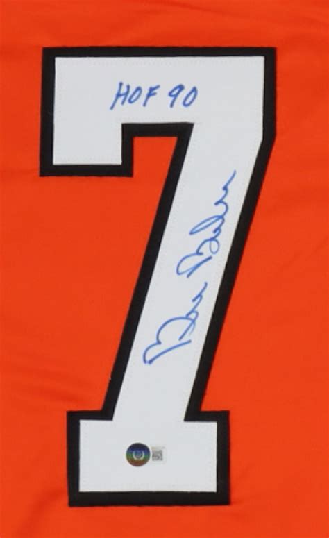 Bill Barber Signed Jersey Inscribed "HOF 90" (Beckett) | Pristine Auction