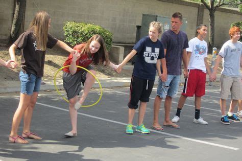 Hula Hoop Game Teenager Party Youth Group Games Youth Activities