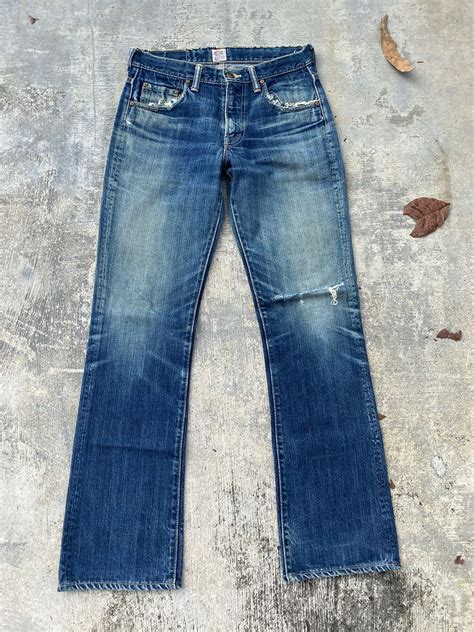 The Real McCoy's 600 RANCH BY THE REAL MCCOYS DISTRESSED FLARED COWBOY