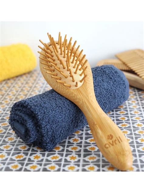 Brosse De Cheveux En Bambou