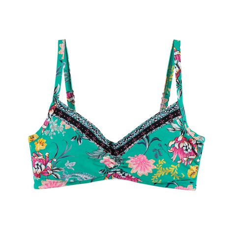 Bikini Top ungefüttert WATER GARDEN von SEAFOLLY Bikini Oberteile