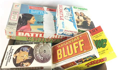 Lot - Collection Of Vintage Board Games