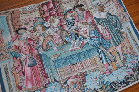 Medieval Tapestry Wall Hangingvintage Gobelin Tapestryreproduction