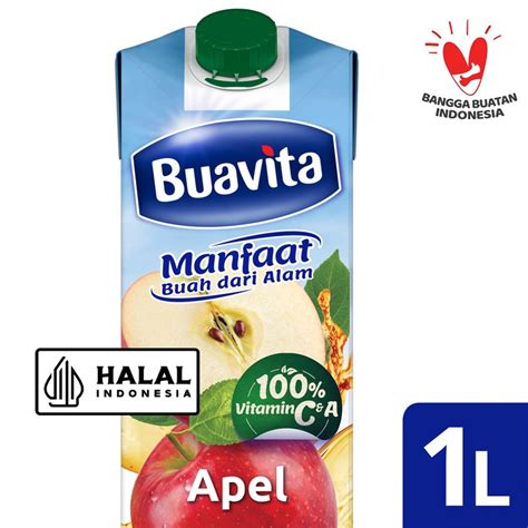 Jual Buavita Jus Buah Asli Apel Ml Mengandung Vitamin A Jus