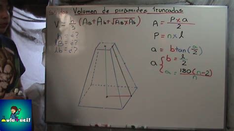 Calcular Volumen Piramide Truncada Printable Templates Free