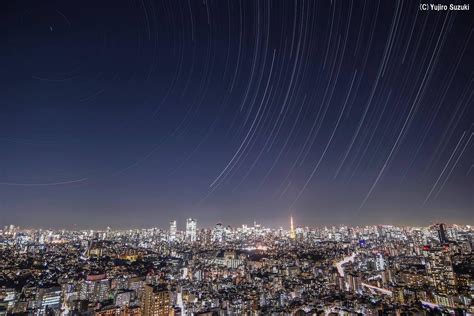 恵比寿からの東京上空の星たち 天リフギャラリー