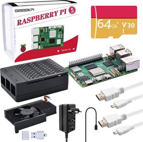 Geeekpi Raspberry Pi Gb Starter Kit Met Gb Sd Kaart Raspberry Pi