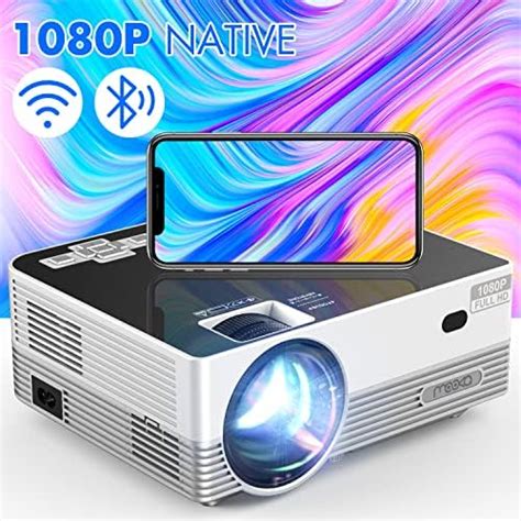 Projecteur Avec WiFi Et Bluetooth MOOKA Native 1080P Projecteur