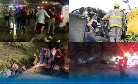 Accidentes de tránsito han cobrado la vida de 19 personas en lo que va