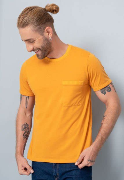 Camiseta Hombre Naranja Rutta 89469 Compra Ahora Dafiti Colombia