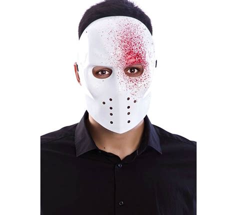 Blutige Hockeymaske