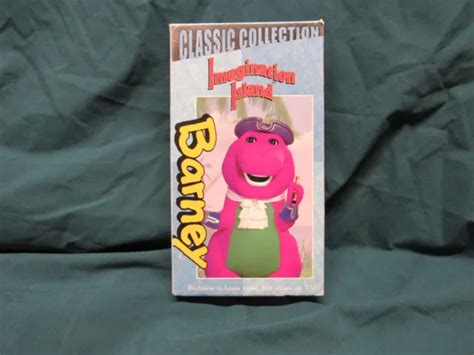 BARNEY BARNEYS Imagination Island VHS 1999 Classic Collection 1