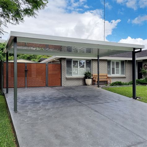 DIY Freestanding Flat Roof Carport Kit | Modern & Reliable