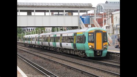 Southern Class 377 204 Departs Kensington Olympia 31 07 2013 YouTube