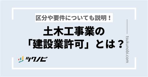 土木工事業の「建設業許可」とは？区分や要件についても説明！