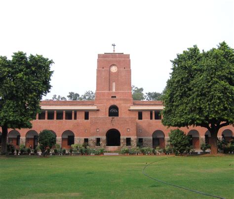 St Stephens College Delhi This Is The Main Building Of Flickr