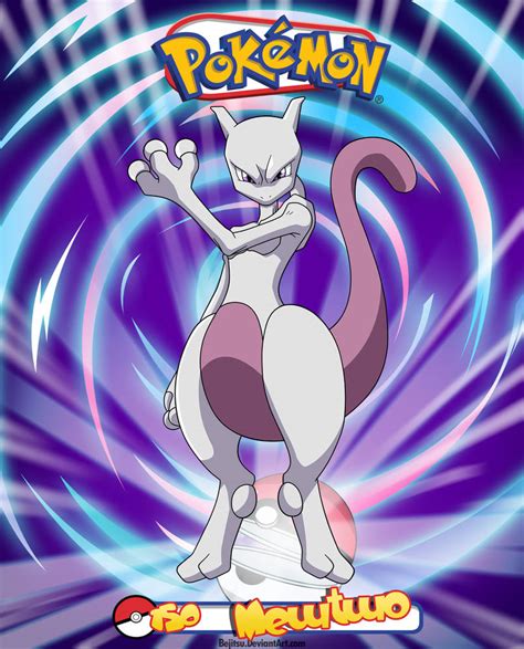 Pokemon 150 Mewtwo By Bejitsu On Deviantart