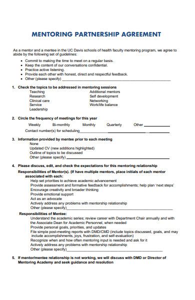 Free 30 Partnership Agreement Forms In Pdf Ms Word