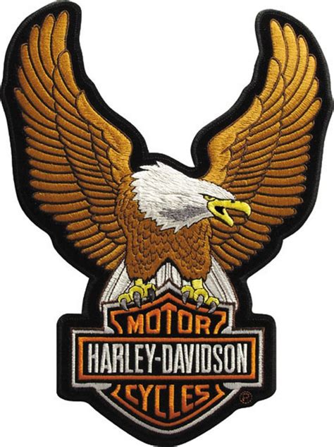 Upwing Eagle Sm Emb328392 Harley Davidson Patches Harley Davidson