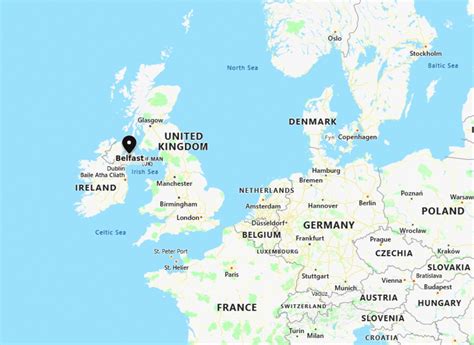 Where is Belfast, UK? | Where is Belfast Located in UK Map