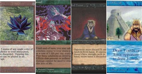 Magic: The Gathering - The 10 Most Powerful Cards From Alpha, Ranked